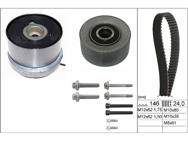 Ina 530072410 комплект ГРМ